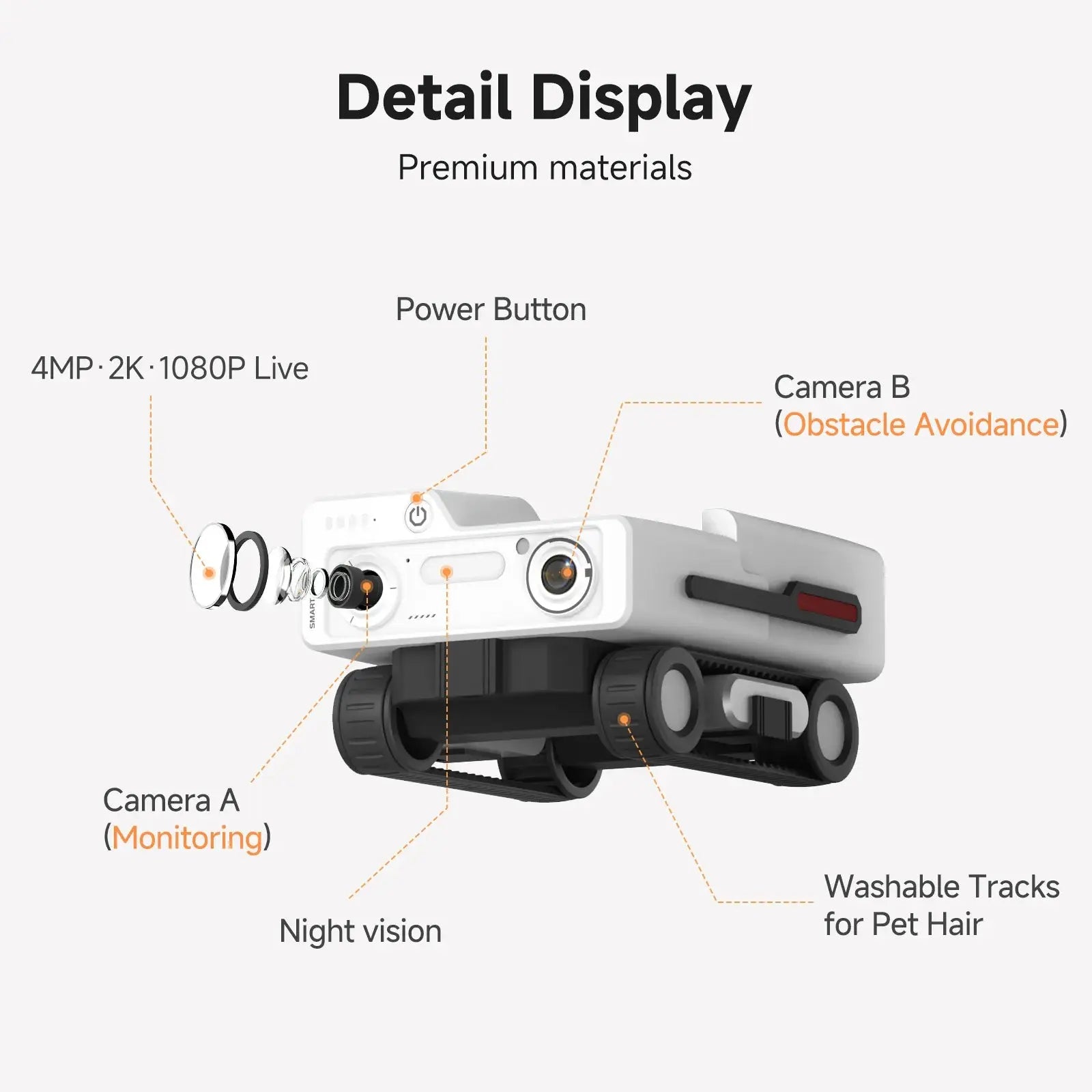 PickFun A3 AI Pet Companion Robot PickFun