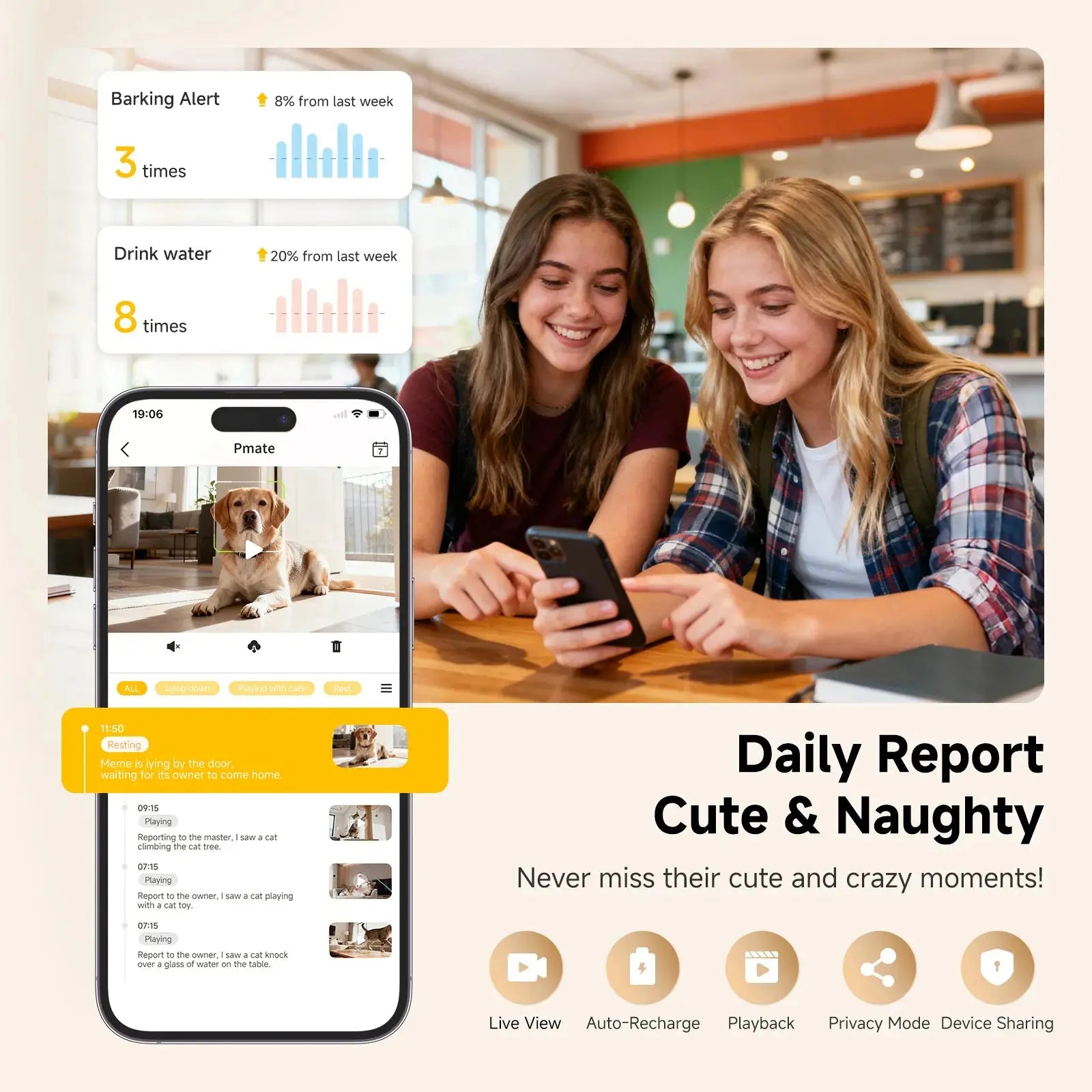 PickFun Pmate Pet Companion Robot PickFun