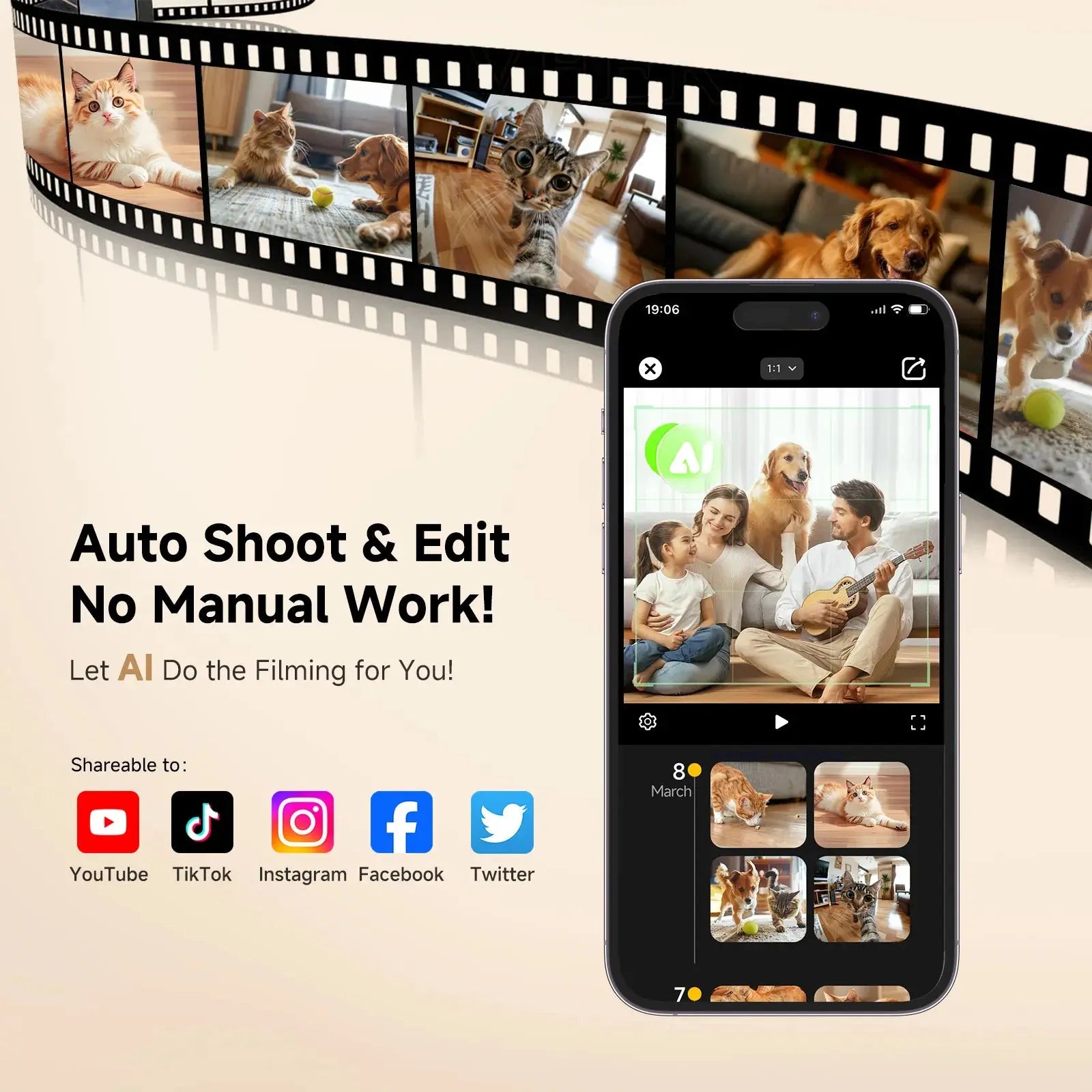 PickFun Pmate Pet Companion Robot PickFun